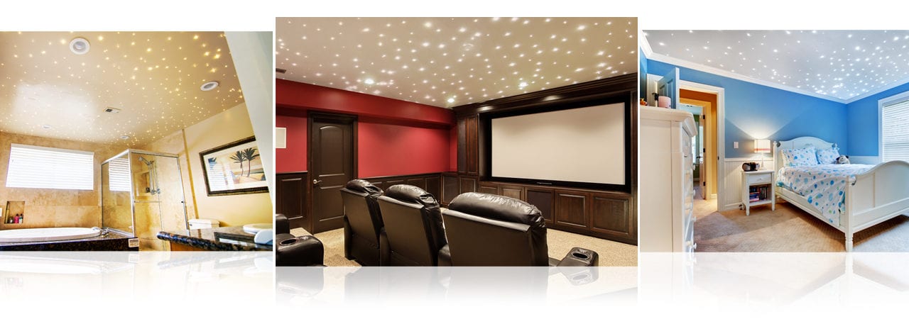 Fiber Optic Starfield Ceiling - Interiors