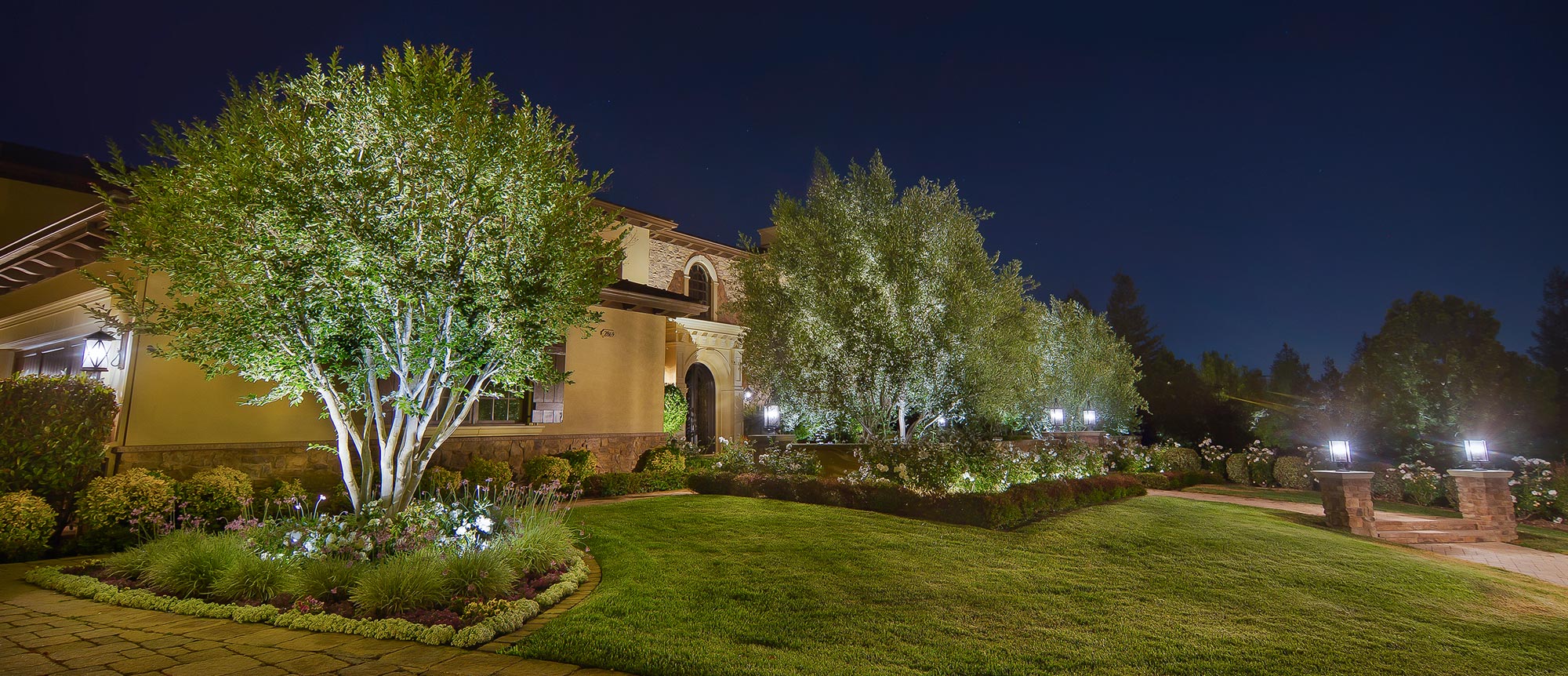 Winter Landscape Lighting | Mobile Illumination