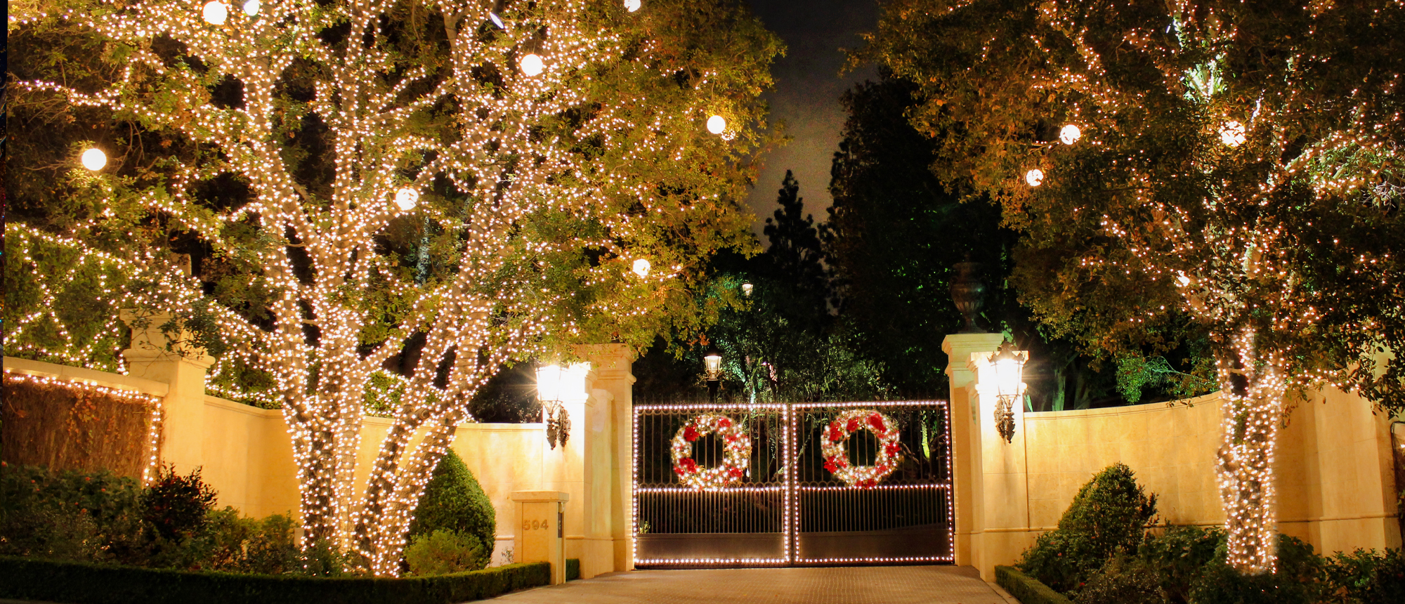 outdoor holiday lighting ideas