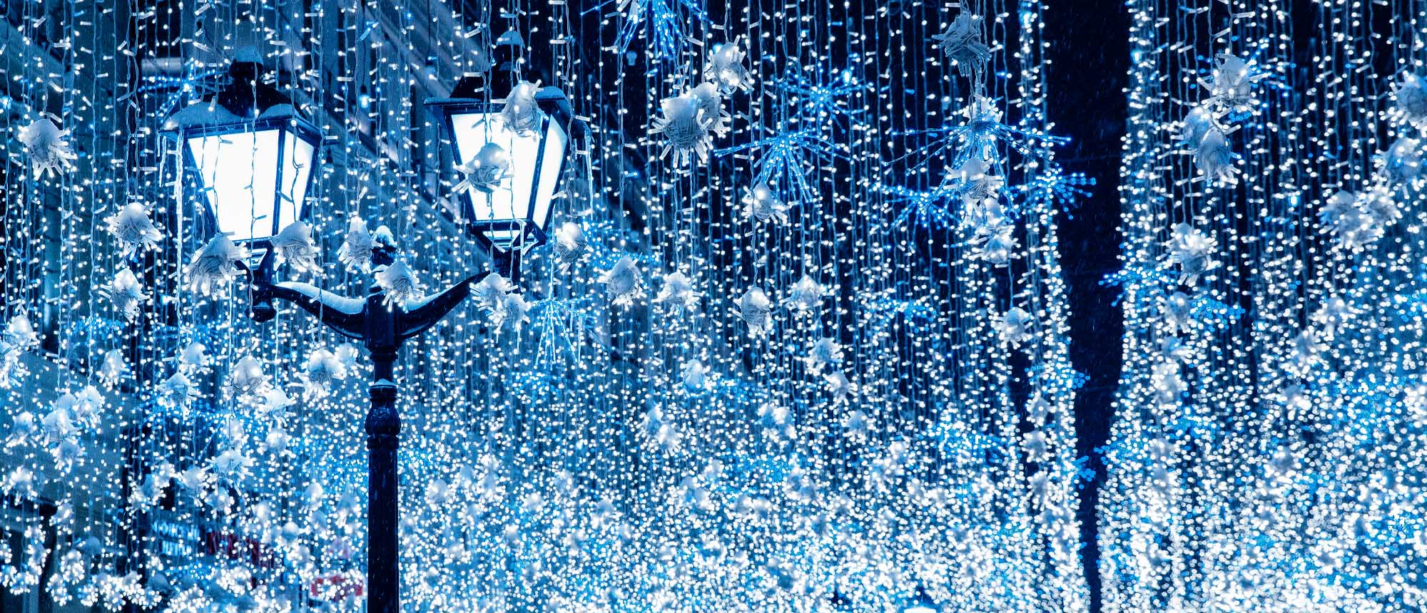 Icicle Christmas Lighting